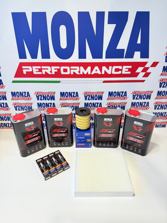 Kit Tagliando olio motore Abarth Racing 10W60 completo Monza performance