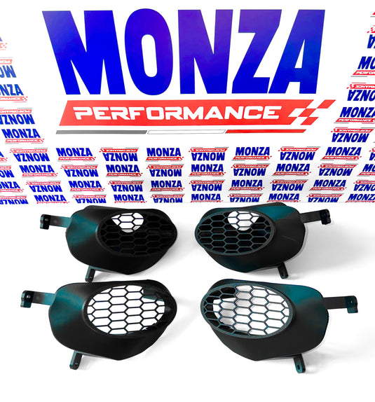 GRIGLIE RIMOZIONE FARI DIURNI RESTYLING 500 ABARTH