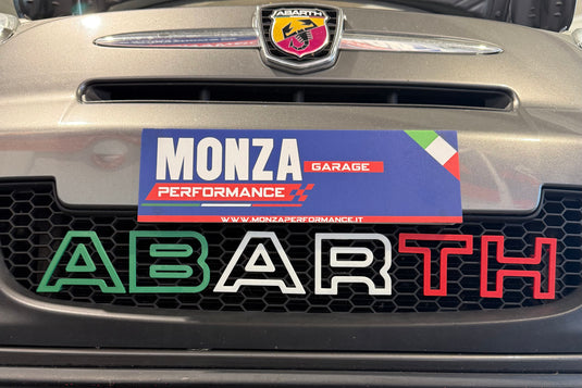 Scritta ABARTH griglia anteriore Pre-Restyling