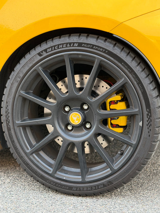 Kit dischi freno Monza performance forati posteriori MAGGIORATI 305mm per tutte le Abarth 500