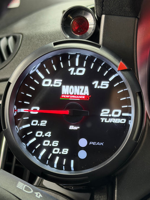 MANOMETRO TURBO DIAM.80MM MONZA PERFORMANCE