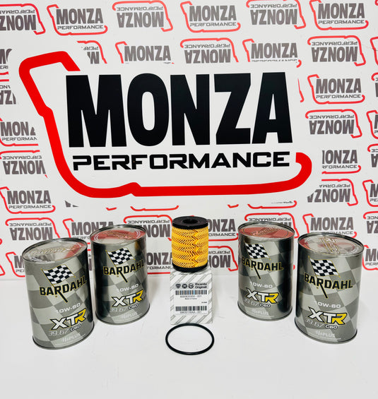 Kit Tagliando olio motore  Abarth Bardahl 10w60 xtr racing per vetture mod 1446 e td04