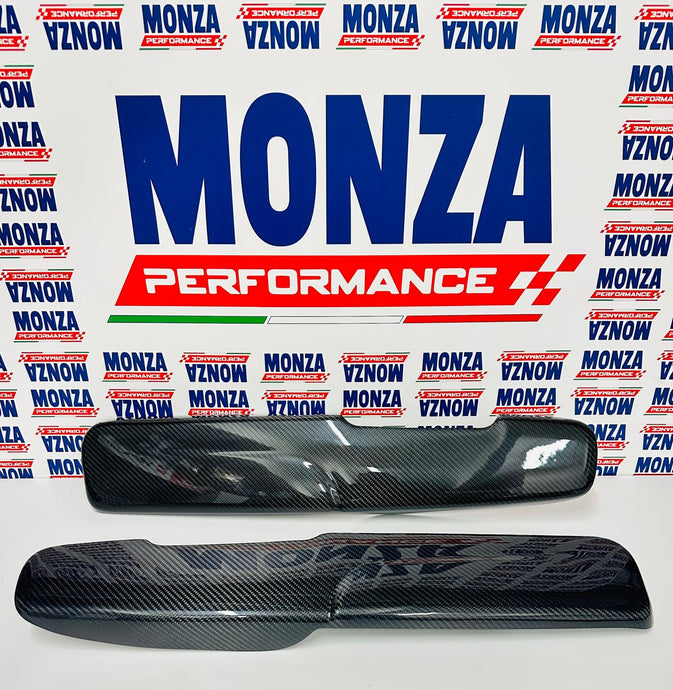 Coppia Cover interno portiera in VERO CARBONIO Fiat 500 Abarth - 595 - 695
