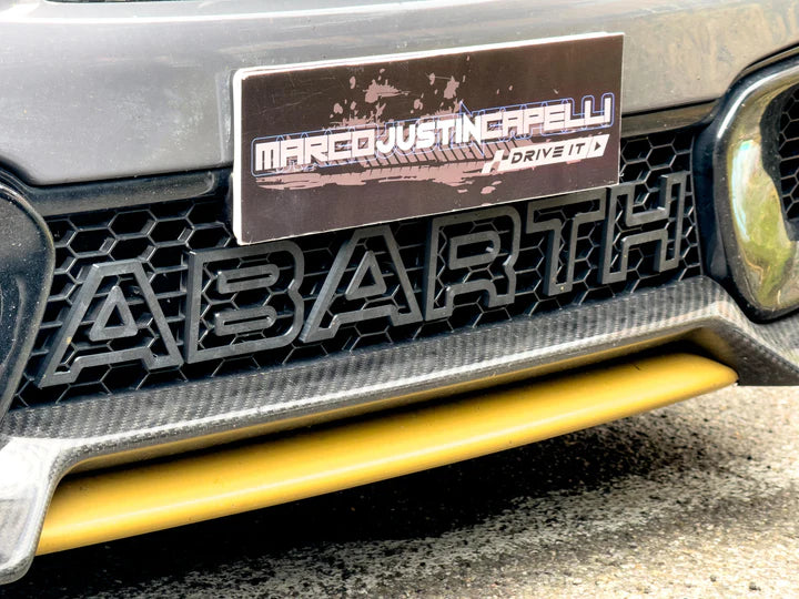 Carica immagine in Galleria Viewer, Scritta ABARTH griglia anteriore Pre-Restyling

