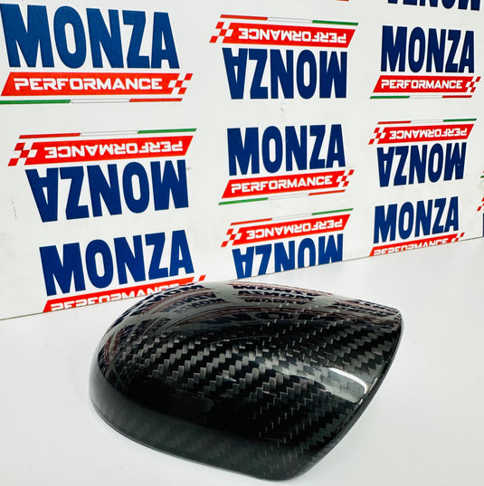 Cover manometro turbo  in CARBONIO VERO per Fiat 500 Abarth - 595 - 695 UK VERSION