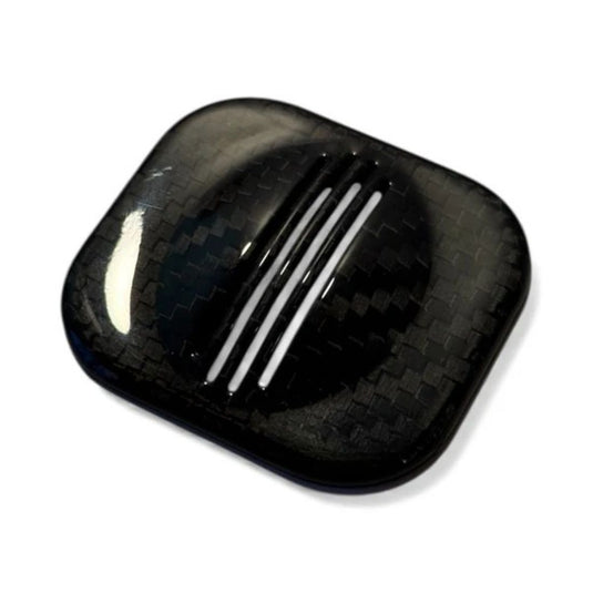 Interior rearview mirror cover in CARBON FIAT 500 Abarth - 595 - 695 - Fiat 500 - Punto
