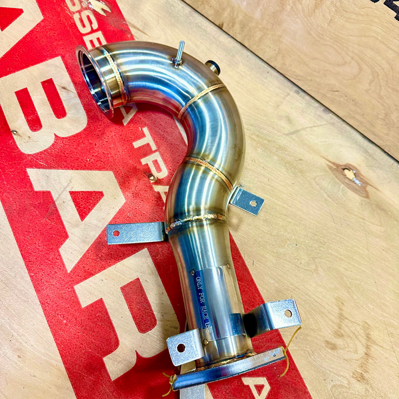 Carica immagine in Galleria Viewer, Downpipe 1446 70 mm Abarth 500 doppia sonda lambda/afr
