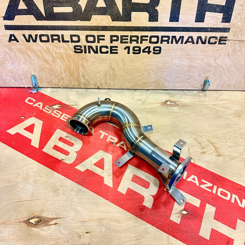 Carica immagine in Galleria Viewer, Downpipe 1446 70 mm Abarth 500 doppia sonda lambda/afr
