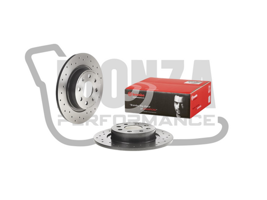 Dischi posteriori Forati Brembo Grande Punto Abarth / Punto Evo Abarth