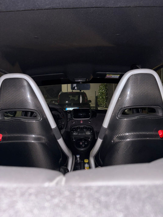 Interno sabelt 595 abarth GUSCIO IN CARBONIO