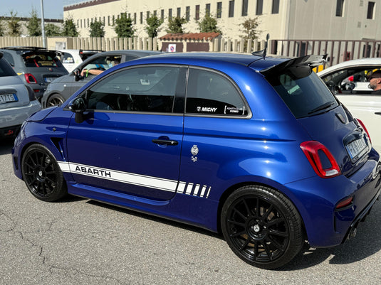 Adesivo Kit strisce fasce laterali 500 abarth 2016-2024