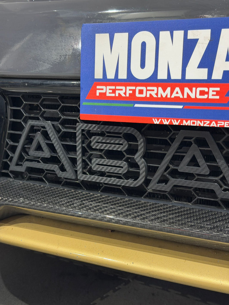 Carica immagine in Galleria Viewer, Scritta ABARTH griglia anteriore Restyling
