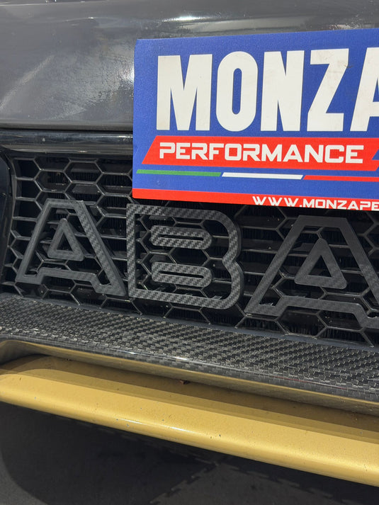 Scritta ABARTH griglia anteriore Restyling