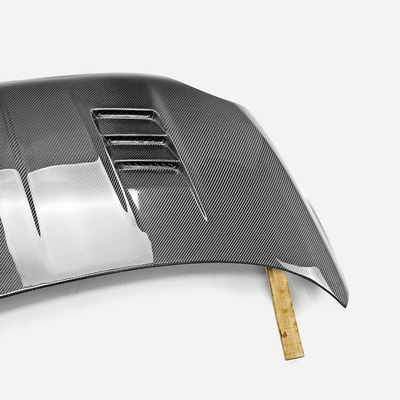 Load image into Gallery viewer, REAL Abarth 500 carbon bonnet
