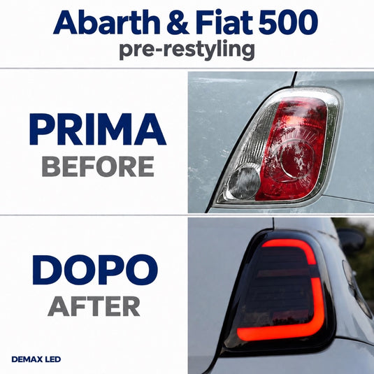 Fari LED Posteriori  500 Abarth  (2008-2024)