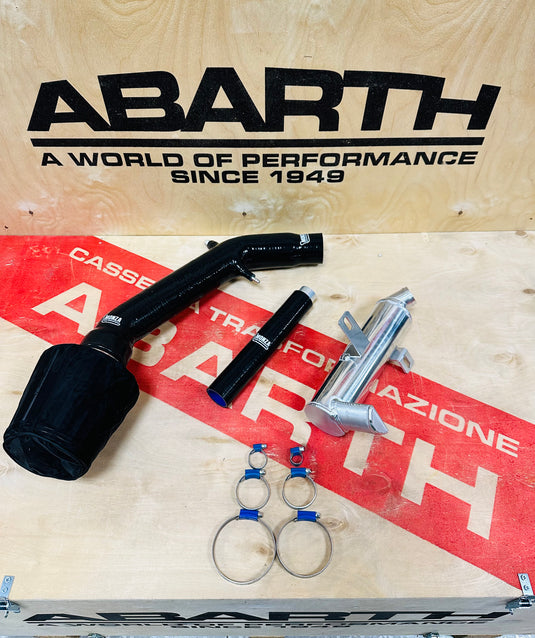 Abarth 500 Kit completo Aspirazione diretta bassa Monza Performance con vaschetta tergicristallo