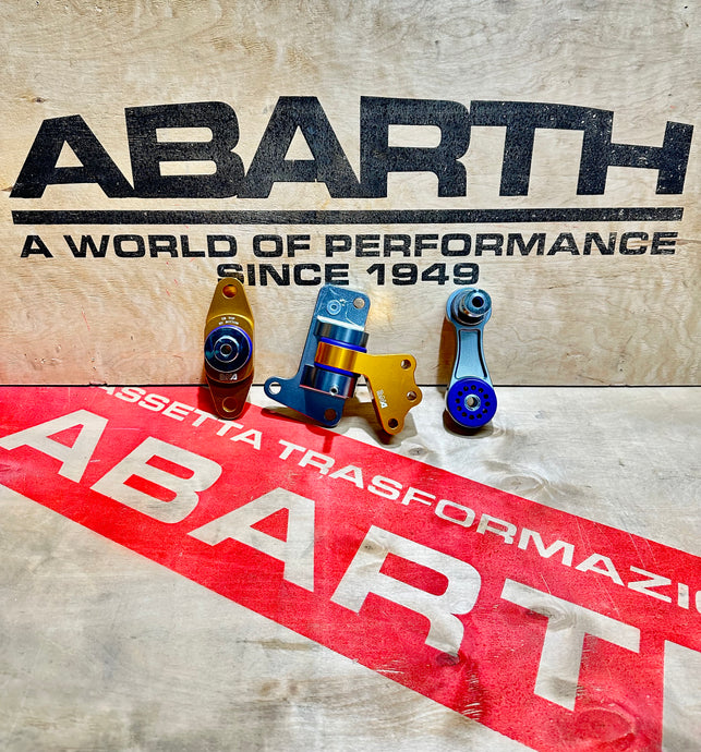 kit 3 Supporti motore 500 abarth Dna racing fast Road