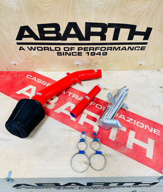 Abarth 500 Kit completo Aspirazione diretta bassa Monza Performance con vaschetta tergicristallo