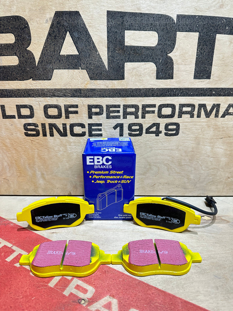 Carica immagine in Galleria Viewer, Pastiglie EBC YELLOW anteriori 500 abarth pinza bosch originale 284 mm MONOPOMPANTE
