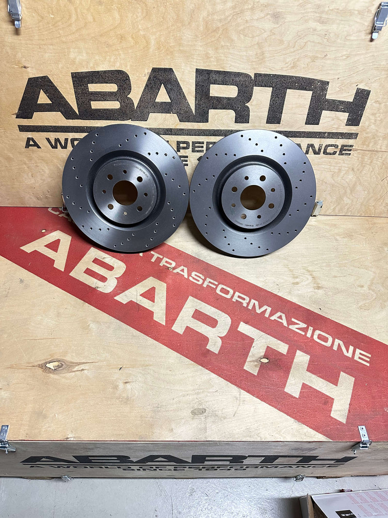 Carica immagine in Galleria Viewer, Dischi freno 500 Abarth Competizione freni Brembo 305
