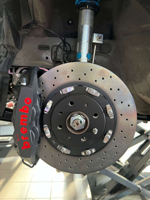 Brembo Racing Abarth 500 impianto frenante track day